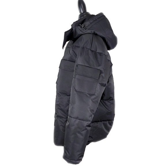 NWT Cross Street $599 Men's Outdoor Hood Puffers Insulated Winter
Black Parka - Picture 8 of 12
